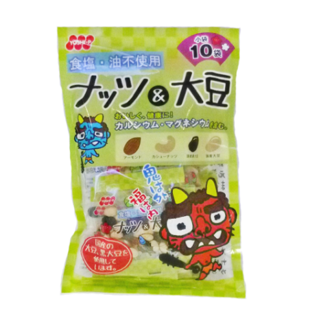 新発売！【節分時期限定】「小袋　食塩不使用ナッツ＆大豆」